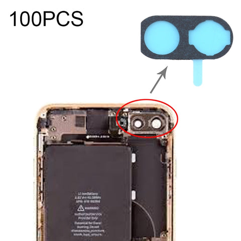 100 cuscinetti in schiuma spugna antipolvere per fotocamera posteriore per iPhone 8 Plus, For iPhone 8 Plus - Novalix Store