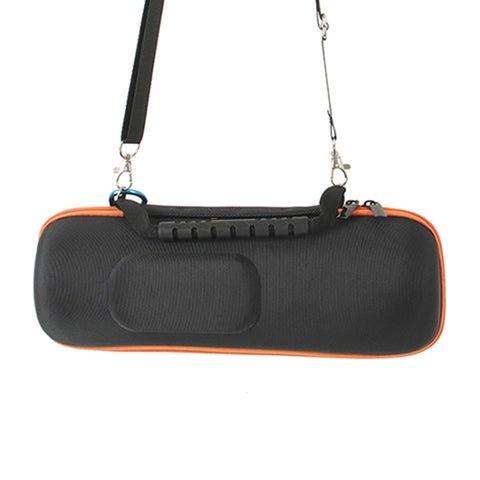 Scatola portaoggetti per altoparlante Bluetooth da esterno EVA con tracolla e moschettone per JBL Charge 5, Storage Box