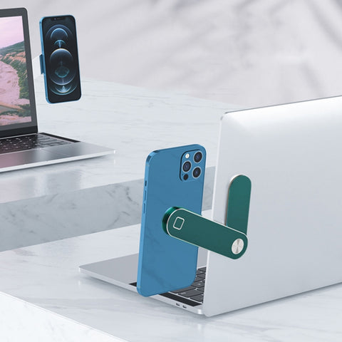 R-JUST SJ05-3 Supporto magnetico multifunzione in metallo espanso per laptop, SJ05-3 Nero, SJ05-3 Rosa, SJ05-3 Verde, SJ05-3 Blu, SJ05-3 Argento