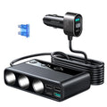 JOYROOM JR-CL06 9-in-1 210W Car Charger with Digital Display