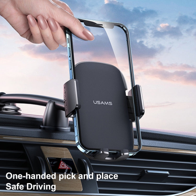 Supporto per cellulare per parabrezza della console centrale per auto USAMS US-ZJ065, ZJ065