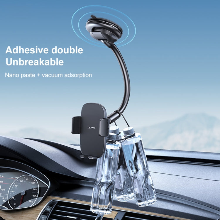 Supporto per cellulare per parabrezza della console centrale per auto USAMS US-ZJ065, ZJ065