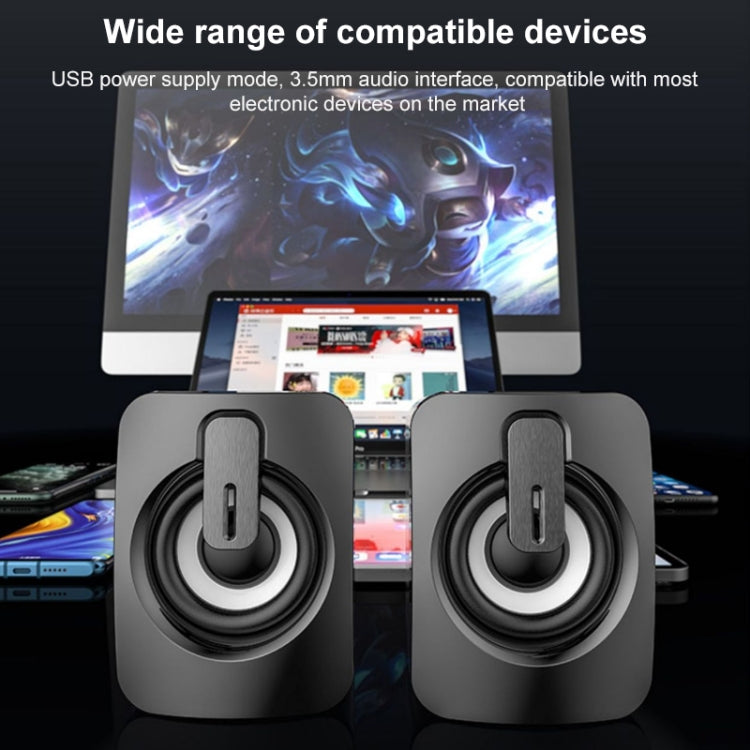 High Volume USB Mini Wired Speaker with Bluetooth