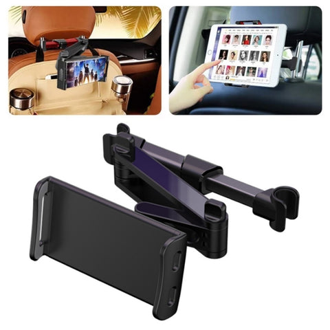 CHZ-06 Supporto per schienale auto retrattile per telefoni cellulari/tablet da 7-14 pollici, For 7-14 inch Phones Red, CHZ-06
