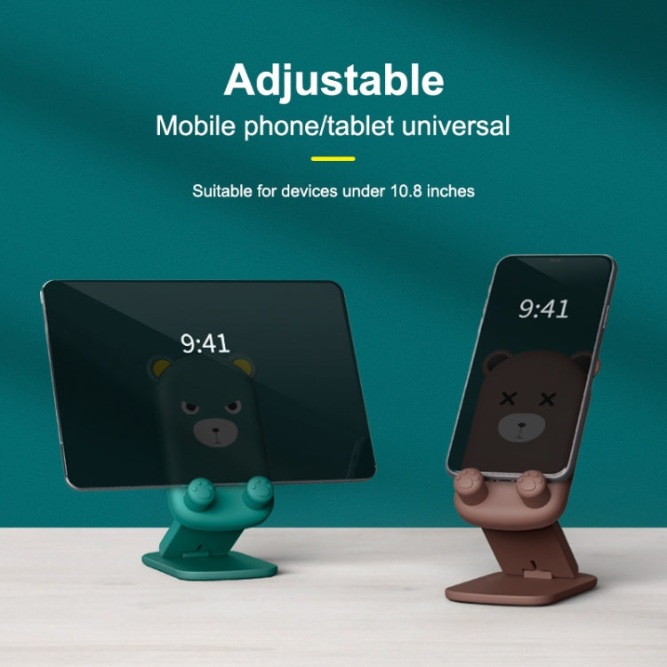 Retractable Cartoon Animal Phone Holder for Desk Use