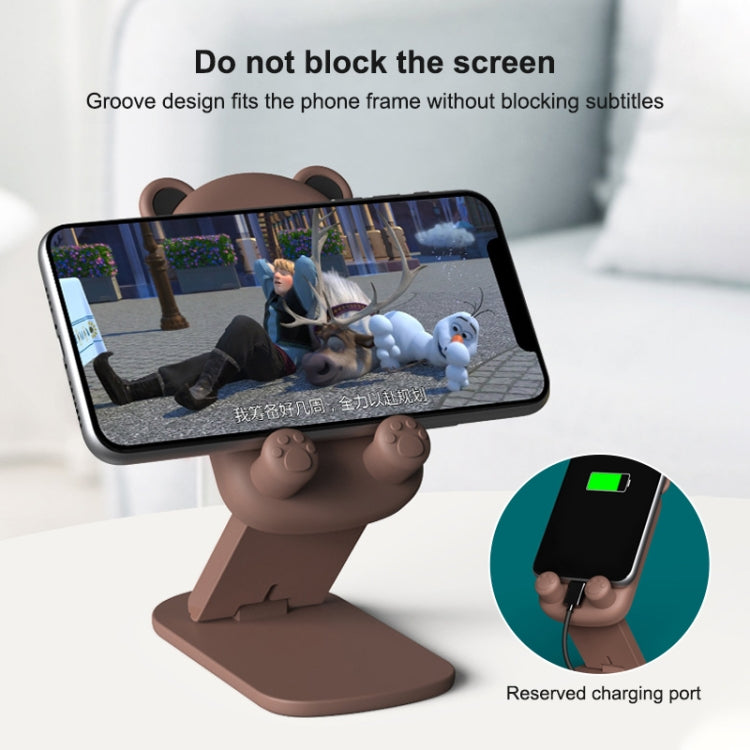Retractable Cartoon Animal Phone Holder for Desk Use