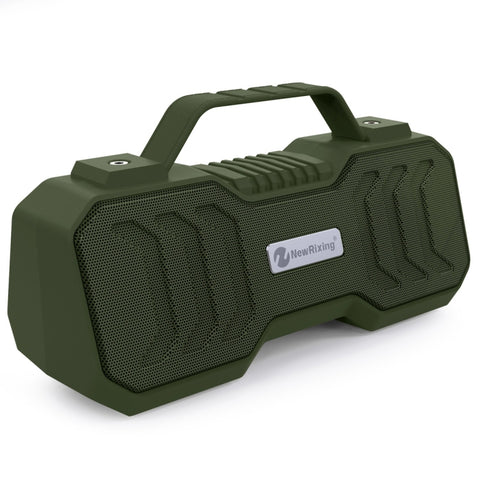 NewRixing NR-4500 haut-parleur stéréo Bluetooth sans fil portable support haut-parleur fonction TWS / FM
