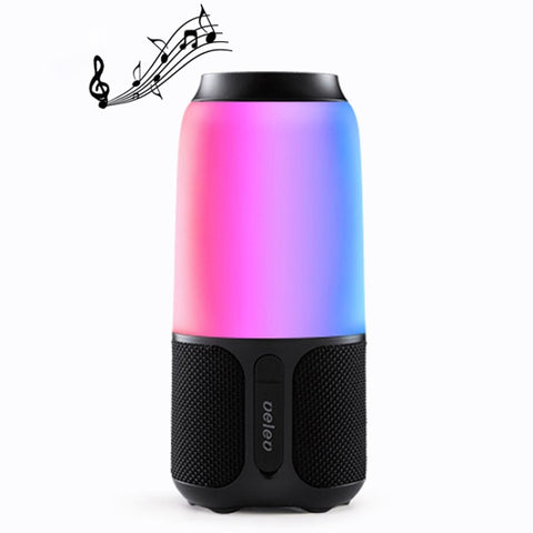 Haut-parleur Bluetooth sans fil original Xiaomi Youpin V03 avec lumière colorée, support vivavoce/AUX