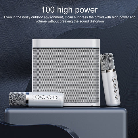 Microfono wireless con altoparlante per karaoke Bluetooth YS-203, YS-203 (Red), YS-203 (Silver), YS-203 (Black)