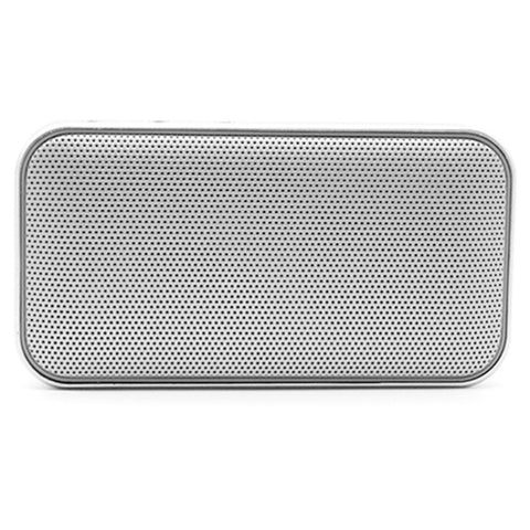 Mini haut-parleur Bluetooth sans fil ultrasonique portable de l'esterno BT209, supporte la fiche TF et le clavier en vivevoce, Noir, Argent