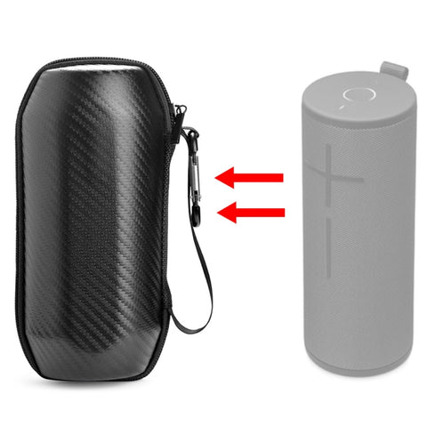 Pour Logitech UE BOOM 3 haut-parleur Bluetooth sans fil externe Housse de protection en fibre de carbone