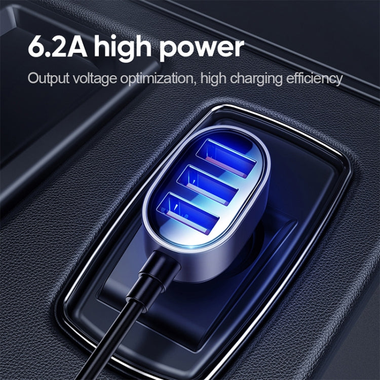JOYROOM JR-CL03 6.2A Multi-Port USB Car Charger