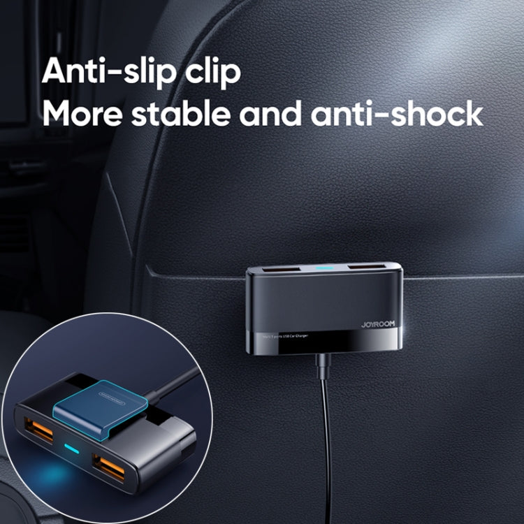 Caricatore Auto Intelligente JOYROOM JR-CL03 USB Multi 5 Porte 6,2 A