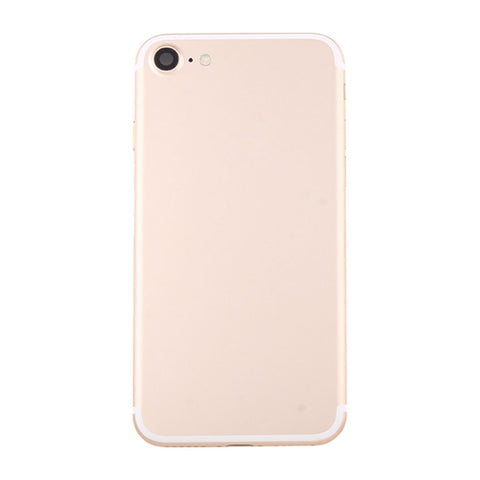 Gruppo cover posteriore batteria con vassoio scheda per iPhone 7, Pour iPhone 7 (Assemblage complet), Pour iPhone 7, Pour iPhone 7 (Jet Black)