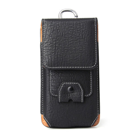Per iPhone 8, 7, 6s e 6 Custodia in pelle con texture retrò elefante a ribaltamento verticale/marsupio con slot per carte, stecca posteriore, fibbia e foro per gli auricolari