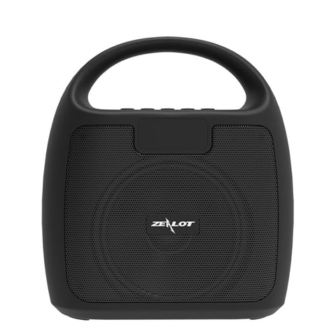 ZEALOT S42 Radio sans fil Bluetooth haut-parleur FM portable avec micro intégré, prise en charge des appels en direct, fiche TF et AUX