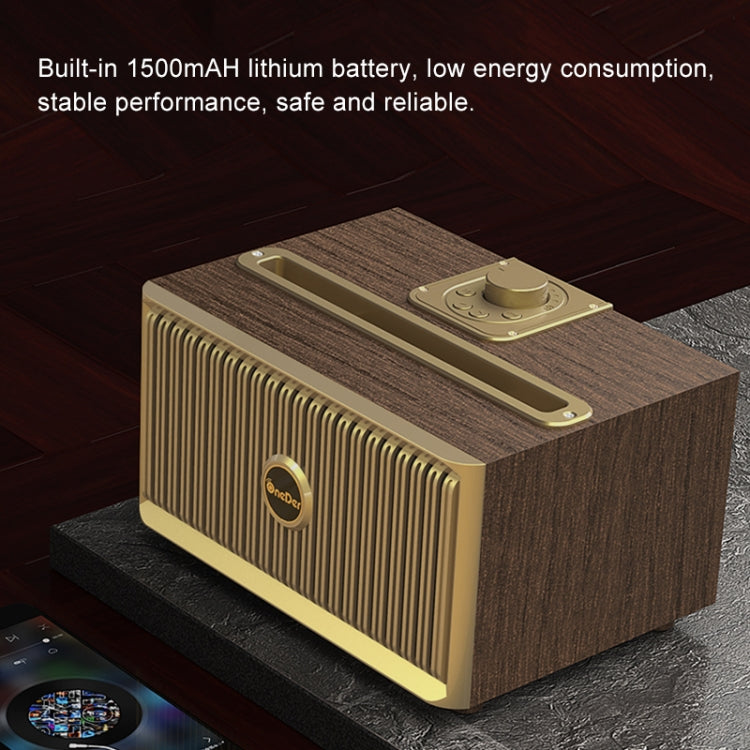 Oneder V6 Portable Bluetooth Speaker with FM, AUX & USB