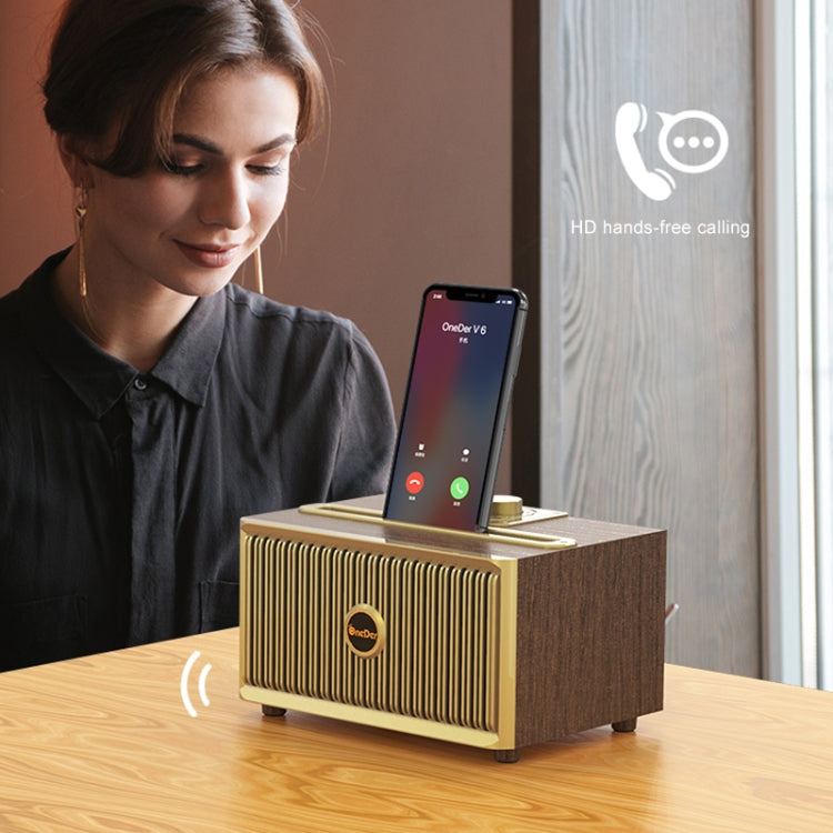 Oneder V6 Portable Bluetooth Speaker with FM, AUX & USB