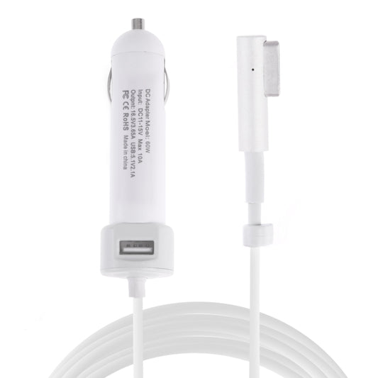 caricabatteria-da-auto-con-interfaccia-usb-da-60-w-51-v-21-a-con-cavo-dati-interfaccia-magsafe-da-165-v-365-a-l-16-5v-3-65a-l-magsafe - immagine 1