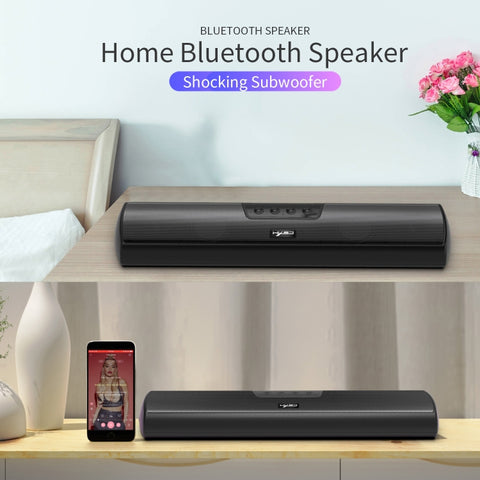HXSJ Q3 Bluetooth 5.0 haut-parleur Bluetooth pour basse sans fil pour pare-chocs pour usage domestique