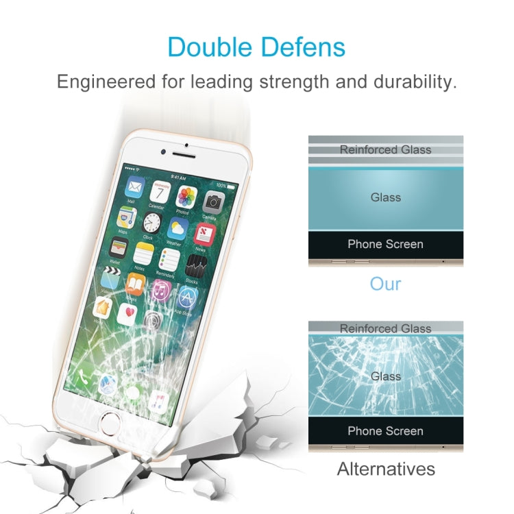 10 PCS Tempered Glass Screen Protectors for iPhone 8 Plus &