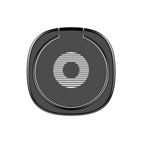 Baseus Staffa universale di supporto per anello in metallo Privity ruotabile a 360 gradi per iPhone, Samsung, HTC, LG, Huawei, Xiaomi, vivo, OPPO, telefoni cellulari o tablet Meizu, lamiera di ferro incorporata, magneti di supporto