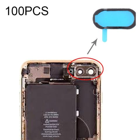 100 pezzi di cuscinetti in schiuma spugna antipolvere per fotocamera posteriore iPhone 7 Plus, For iPhone 7 Plus - Novalix Store