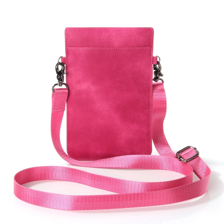 Custodia Universale in Pelle PU con Tracolla Regolabile per