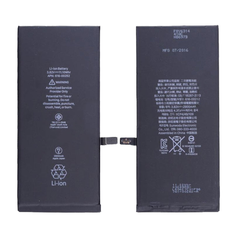 batteria-da-2900-mah-per-iphone-7-plus-for-iphone-7p - immagine 2