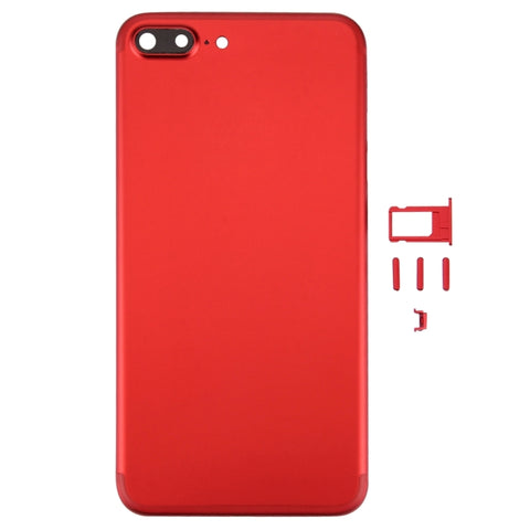 Cover Completa 6 in 1 per iPhone 7 Plus: Posteriore con Obiettivo,