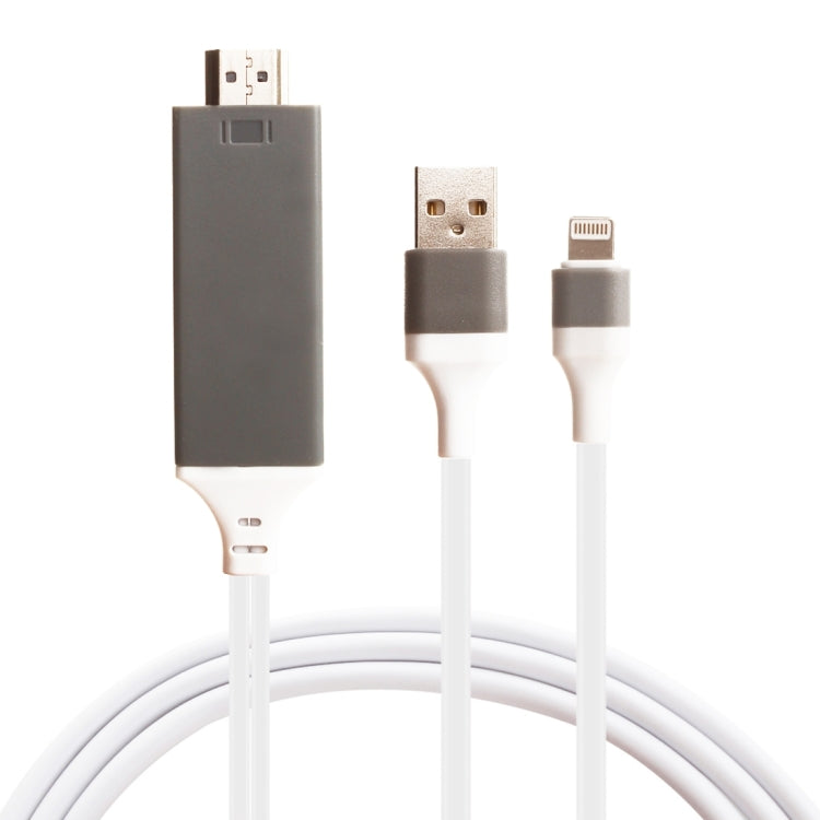 8 Pin Male to HDMI & USB Adapter Cable - 2m Length
