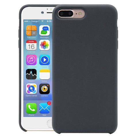 Custodia in silicone liquido di colore puro per iPhone 8 Plus e 7 Plus, For 8P & 7P, iPhone 8P & 7P, 8P & 7P