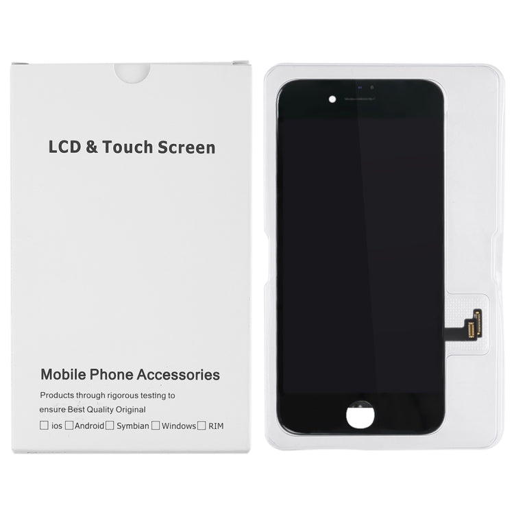 50 PCS White Cardboard Packaging Boxes for iPhone Screens
