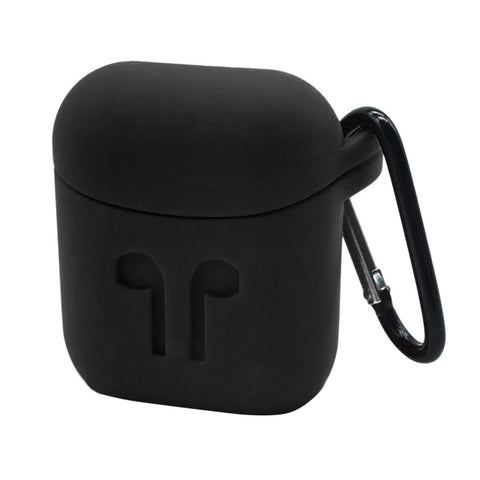 Étui de protection en silicone pour écouteurs Bluetooth sans fil portable Étui anti-bruit anti-smarriment avec étui pour Apple AirPods 1/2