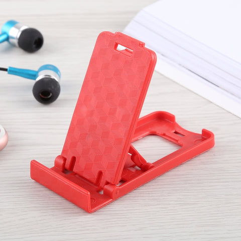 Mini supporto da tavolo pieghevole universale regolabile per telefono, consegna colore casuale, 1 pz