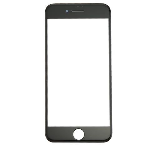 Lente in vetro esterna per schermo anteriore con cornice per schermo LCD anteriore per iPhone 8, For iPhone 8 (Frame)