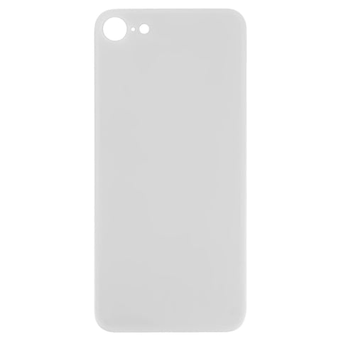 Copribatteria posteriore in vetro con foro grande per fotocamera di facile sostituzione con adesivo per iPhone 8, For iPhone 8 (No Disassemble), For iPhone 8 (Not Disassemble)