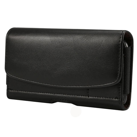 Custodia in pelle da uomo con fascia elastica in pelle di agnello da 4,8 pollici, custodia universale in pelle con slot per schede