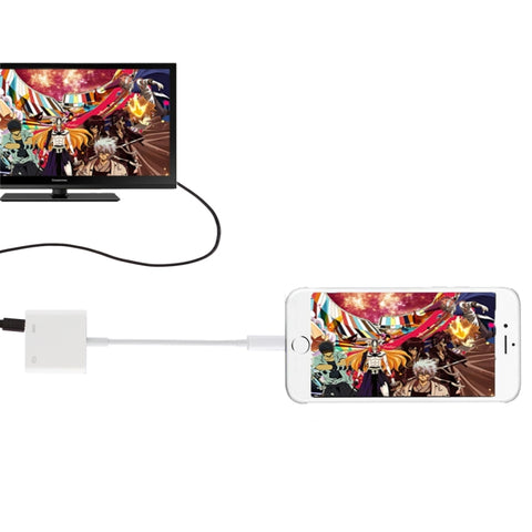Adaptateur de prise TV numérique à 8 broches vers AV HDMI / HDTV
