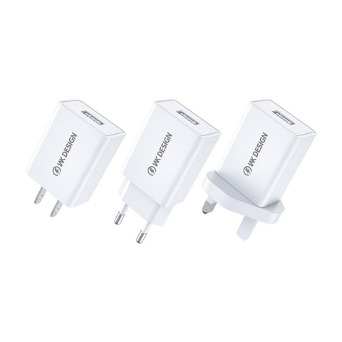WK WP-U118 Adaptateur d'alimentation pour batterie de voiture avec port USB unique de 10 W, colonne européenne, prise UE WP-U118