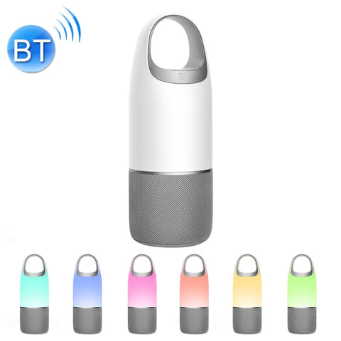 Haut-parlant portable sans fil Bluetooth V4.2 NILLKIN MC3 PRO avec batterie externe de 3600 mAh et lumière LED colorée