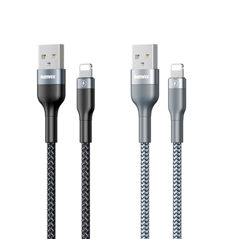 REMAX RC-064i Câble de données USB à 8 broches série Sury 2 à 1 m 2,4 A pour iPhone, iPad, 8 broches