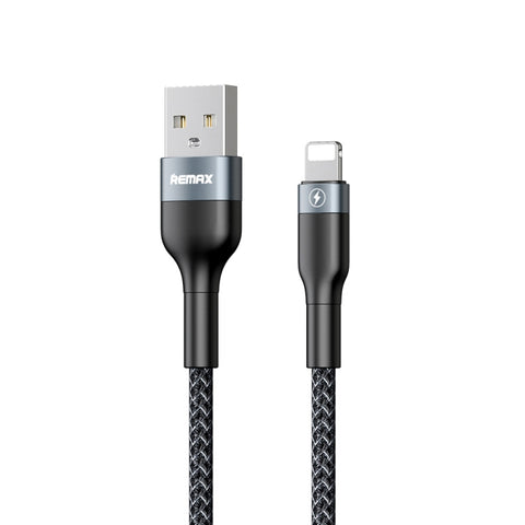 REMAX RC-064i Câble de données USB à 8 broches série Sury 2 à 1 m 2,4 A pour iPhone, iPad, 8 broches