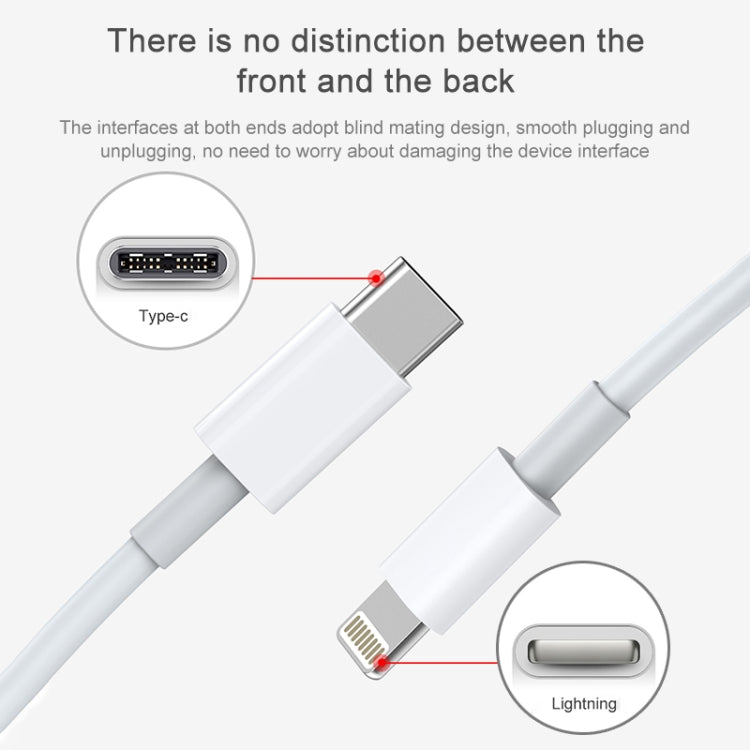 AWEI CL-68 3A Type-C to Lightning Fast Charging Cable 1m