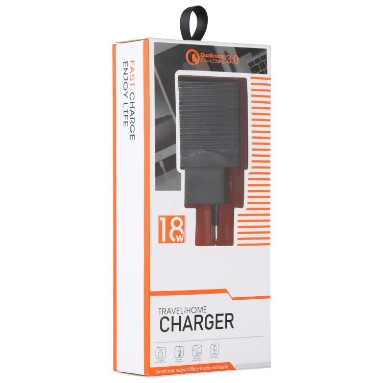 LZ-728 2-in-1 18W USB Travel Charger with 8 Pin Cable