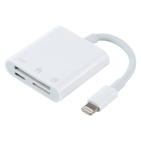 NK-101Y Pro à 8 broches et 8 broches + port SD + TF Adaptateur pour lecteur d'appareil photo 3 en 1