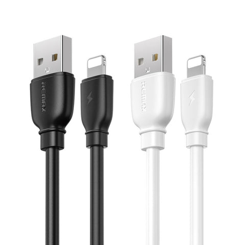REMAX RC-138i Câble de données rapide USB à 8 broches Suji Pro de 2,4 A, longueur de câble: 1 m, 8 broches