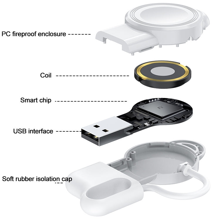 caricabatterie-wireless-magnetico-portatile-adj-983-per-apple-watch-adj-983 - immagine 2