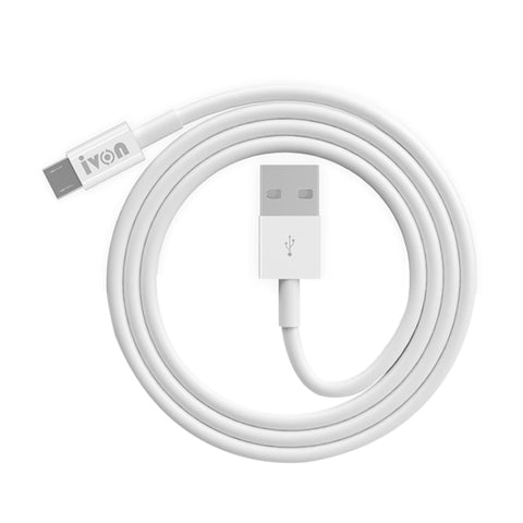 Cavo data di ricarica rapida micro USB Ivon CA70, longueur: 2 m, Micro USB, Longueur: 2 m