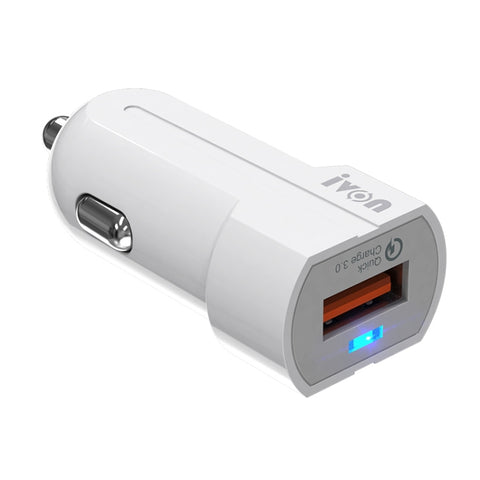 Caricatore per auto a ricarica rapida IVON CC13 QC 3.0, Charger